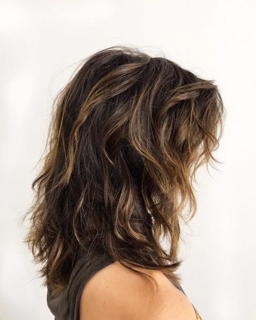 29 Best Medium Length Hairstyles For Thick Hair In 2019 Pertaining To Long Layers Thick Hairstyles (Photo 9 of 25)
