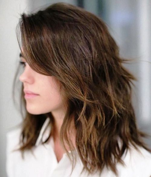 29 Glamorous Medium Shag Haircut To Try Right Now Pertaining To Long Brown Shag Hairstyles With Blonde Highlights (View 7 of 25)