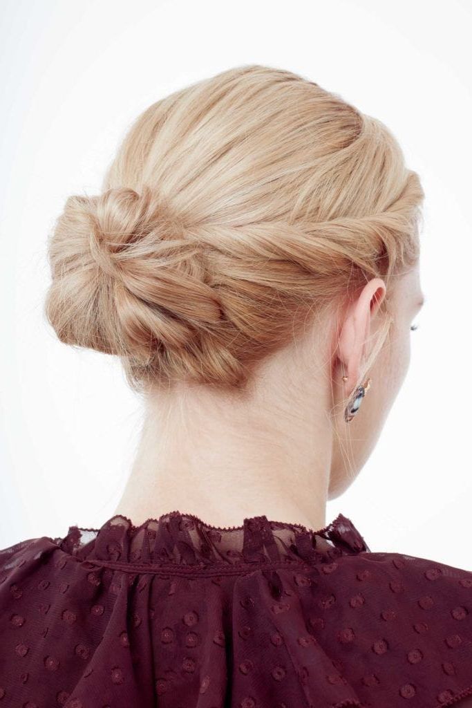 29 Pretty Prom Hairstyles For Short Hair 2019 | All Things Hair Uk Regarding Volumized Low Chignon Prom Hairstyles (View 19 of 25)
