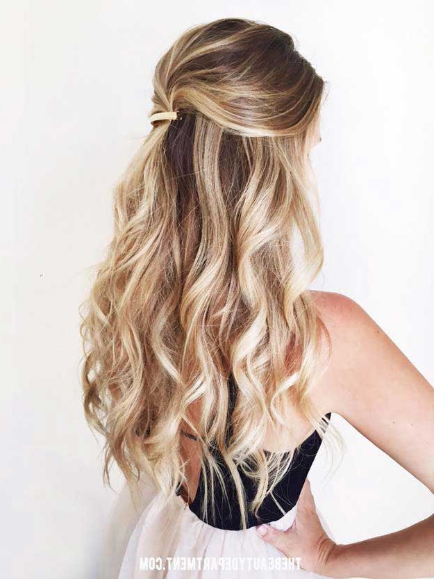 31 Amazing Half Up Half Down Hairstyles For Long Hair – The Goddess Pertaining To Long Hairstyles Down (View 8 of 25)