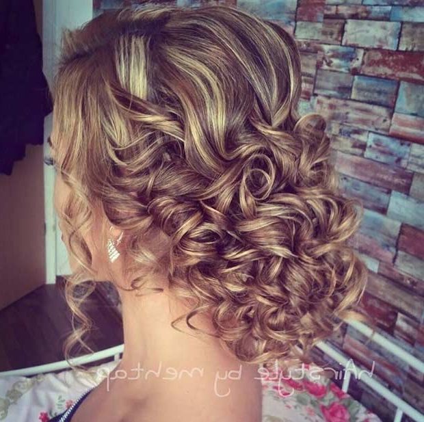 31 Most Beautiful Updos For Prom | Stayglam With Formal Curly Hairdo For Long Hairstyles (View 10 of 25)