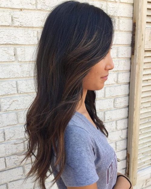 34 Cutest Long Layered Haircuts Trending In 2019 Regarding Black Long Layered Hairstyles (Photo 4 of 25)