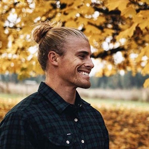 35 Best Long Hairstyles For Men (2019 Guide) Pertaining To Long Hairstyles Pulled Back (Photo 18 of 25)