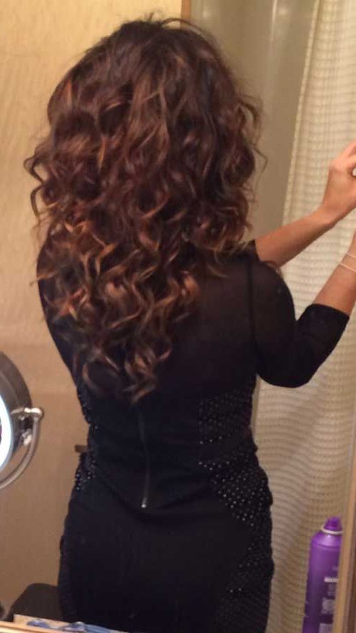 35 Long Layered Curly Hair | ~ Curls Gone Wild ~ | Curly Hair Styles With Long Hairstyles With Layers And Curls (Photo 1 of 25)
