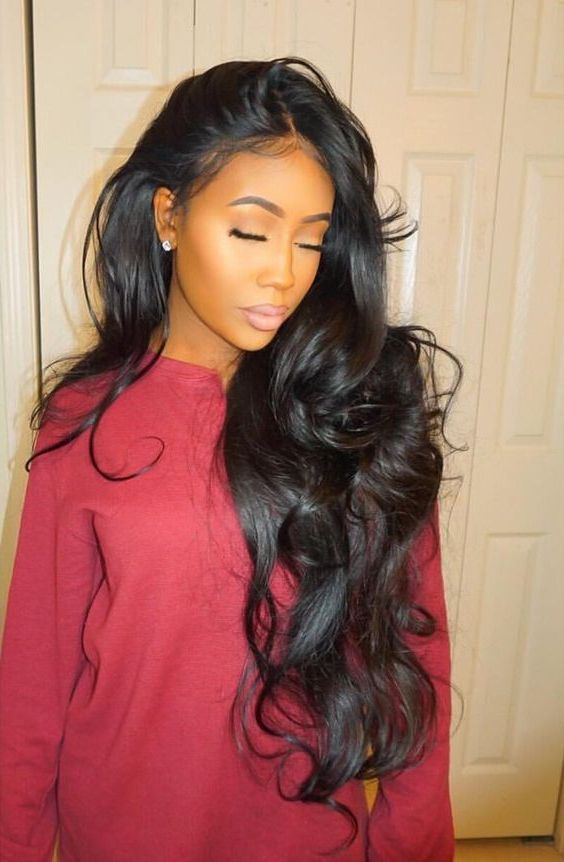 35 Stunning Sew In Hairstyles | Cute Weaves/wigs/hair Pieces | Curly For Long Hairstyles Sew In (Photo 2 of 25)