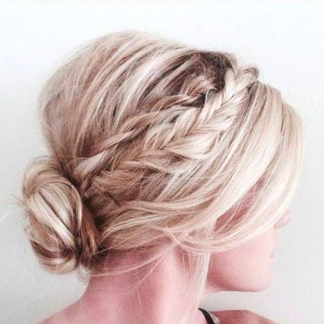 35 Trendy Prom Updos – Hairstyles & Haircuts For Men & Women Within Volumized Low Chignon Prom Hairstyles (View 8 of 25)