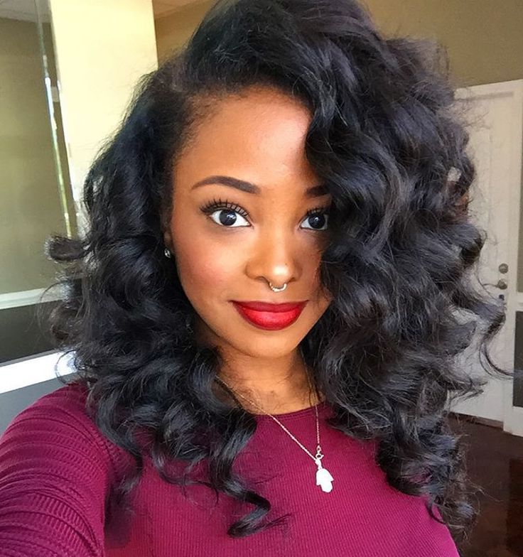 36 Best Hairstyles For Black Women 2019 – Hairstyles Weekly In Long Hairstyles With Bangs For Black Women (View 6 of 25)