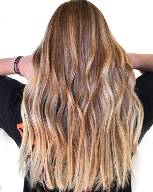 36 Light Brown Hair Colors That Are Blowing Up In 2019 Inside Light Layers Hairstyles Enhanced By Color (View 18 of 25)