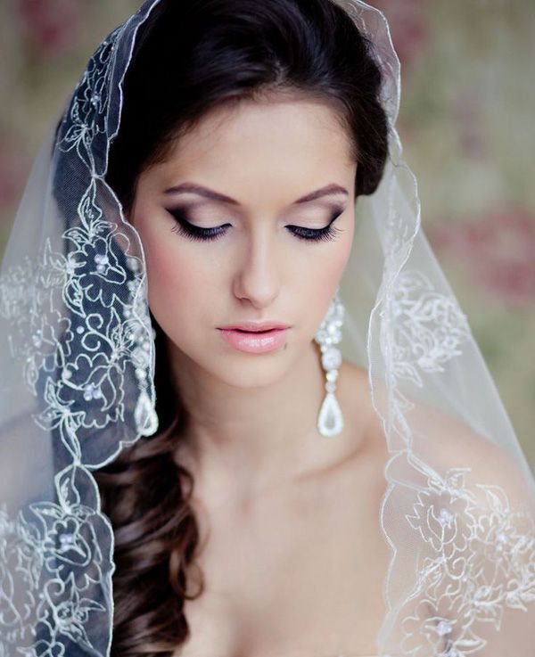 39 Stunning Wedding Veil & Headpiece Ideas For Your 2016 Bridal With Long Hairstyles Veils Wedding (View 14 of 25)