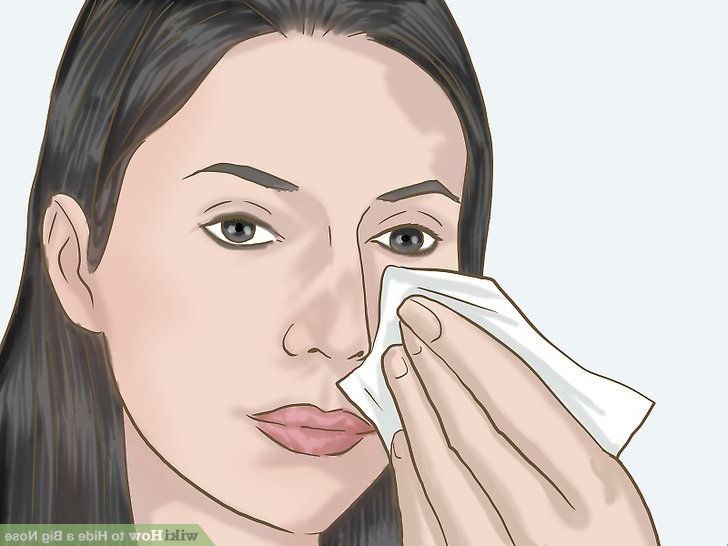4 Ways To Hide A Big Nose – Wikihow For Hairstyles For Long Faces And Big Noses (View 11 of 25)