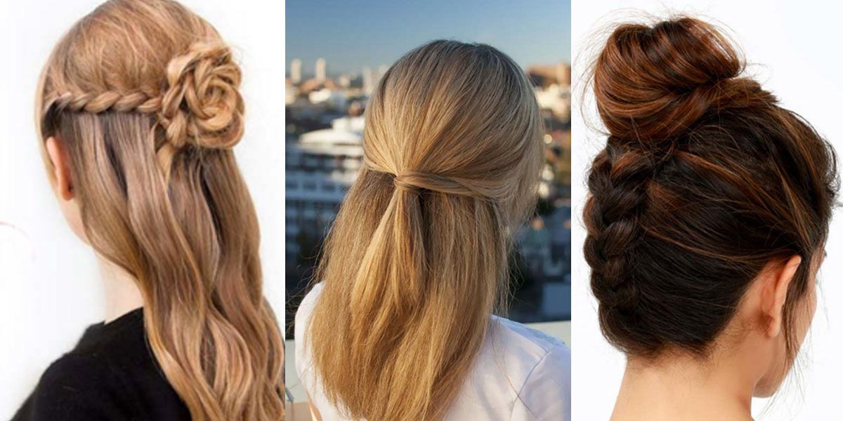 41 Diy Cool Easy Hairstyles That Real People Can Actually Do At Home! Pertaining To Long Hairstyles Easy And Quick (View 3 of 25)