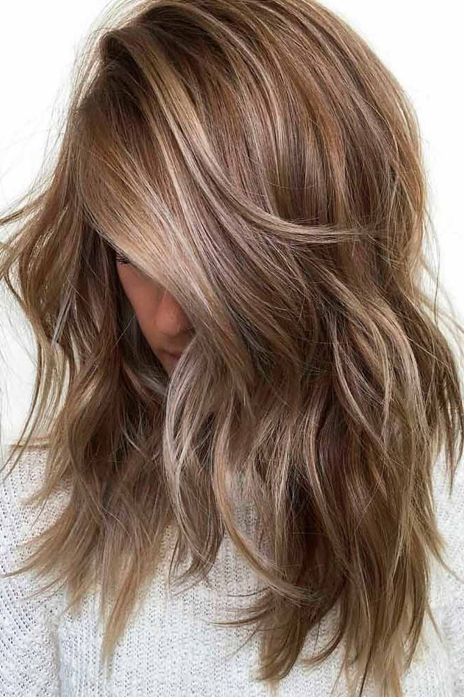 Featured Photo of 25 Inspirations Dark Blonde Long Hairstyles