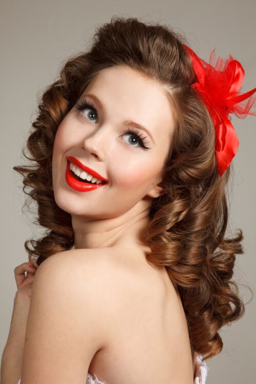 42 Pin Up Hairstyles That Scream "retro Chic" (tutorials Included) Intended For Long Hairstyles Pinned Up (Photo 12 of 25)