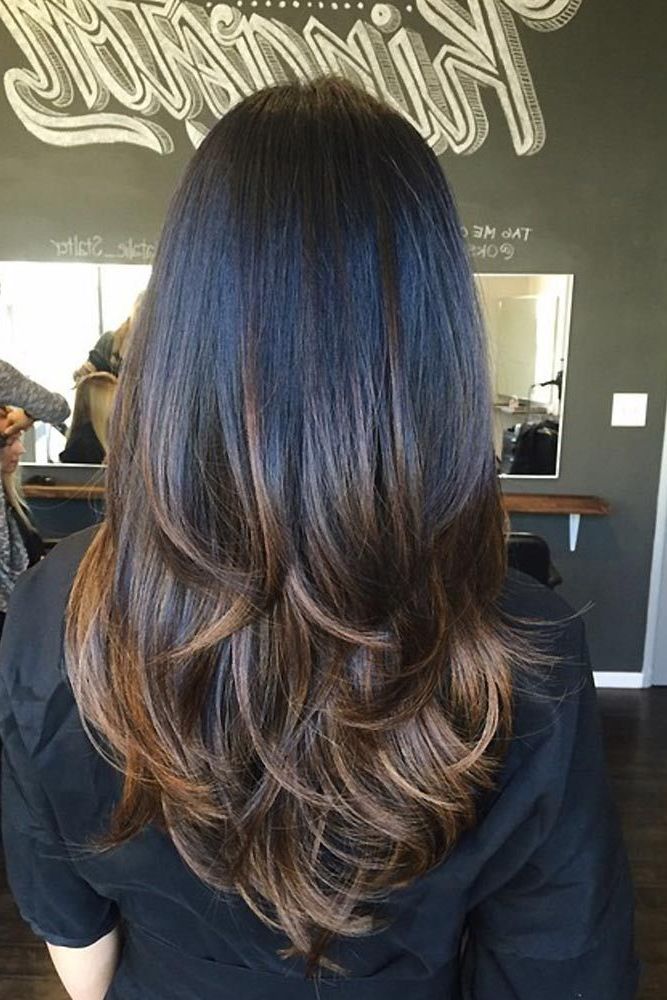 47 Long Haircuts With Layers For Every Type Of Texture With Brunette Long Haircuts (View 14 of 25)