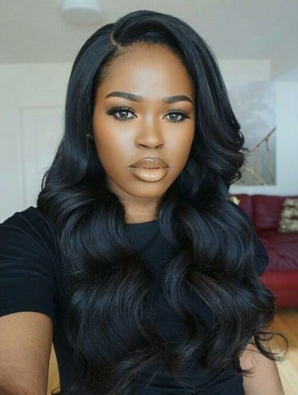 49 Perfect Curly Weave Hairstyle That Turns Your Head In 2019 Intended For Wavy Long Weave Hairstyles (View 3 of 25)