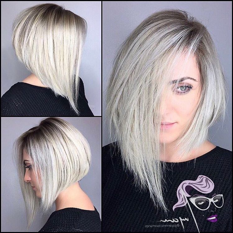50 Adorable Asymmetrical Bob Hairstyles 2018 – Hottest Bob Haircuts Within Asymmetrical Long Haircuts (View 10 of 25)
