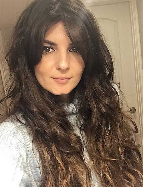 50 Best Long Hair With Bangs Looks For Women – 2019 In Long Hairstyles With A Fringe (Photo 22 of 25)