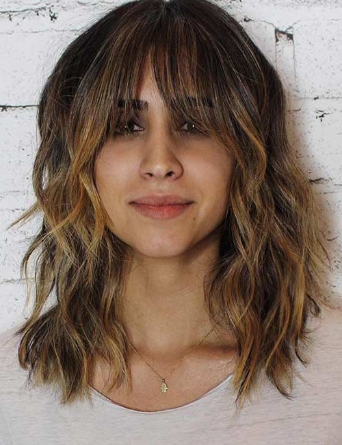 50 Best Long Hair With Bangs Looks For Women – 2019 With Regard To Long Hairstyles Long Bangs (View 9 of 25)
