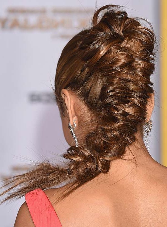 50 Braided Hairstyles That Are Perfect For Prom With Regard To Tangled Braided Crown Prom Hairstyles (View 19 of 25)