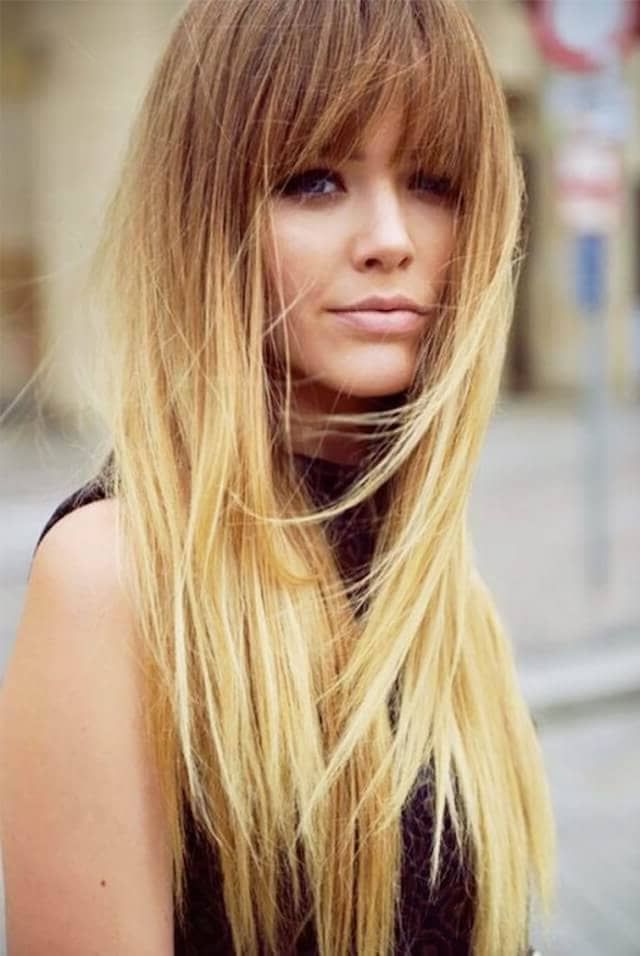 50 Breezy Hairstyles With Bangs To Make You Shine In 2019 Inside Long Haircuts With Fringes (View 14 of 25)