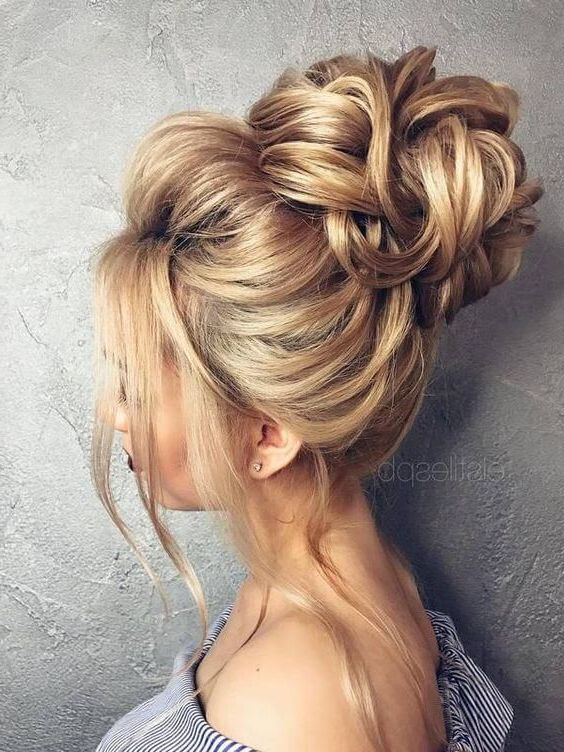 50 Chic Messy Bun Hairstyles | Fashion – Beauty | Hair, Hair Styles Intended For Long Hairstyles Buns (View 5 of 25)