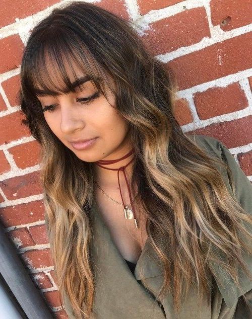 50 Cute And Effortless Long Layered Haircuts With Bangs In 2019 Within Cute Long Haircuts With Bangs (View 7 of 25)