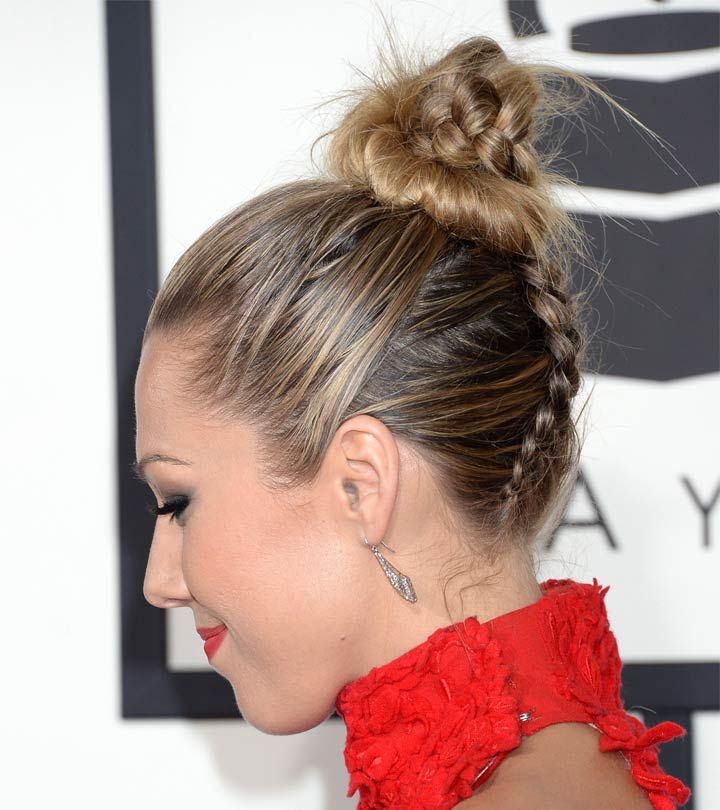 50 Lovely Bun Hairstyles For Long Hair Pertaining To Long Hairstyles Buns (View 4 of 25)