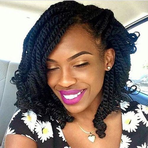 50 Outgoing Kinky Twists Ideas For African American Women | Hair Pertaining To Long Kinky Hairstyles (View 19 of 25)