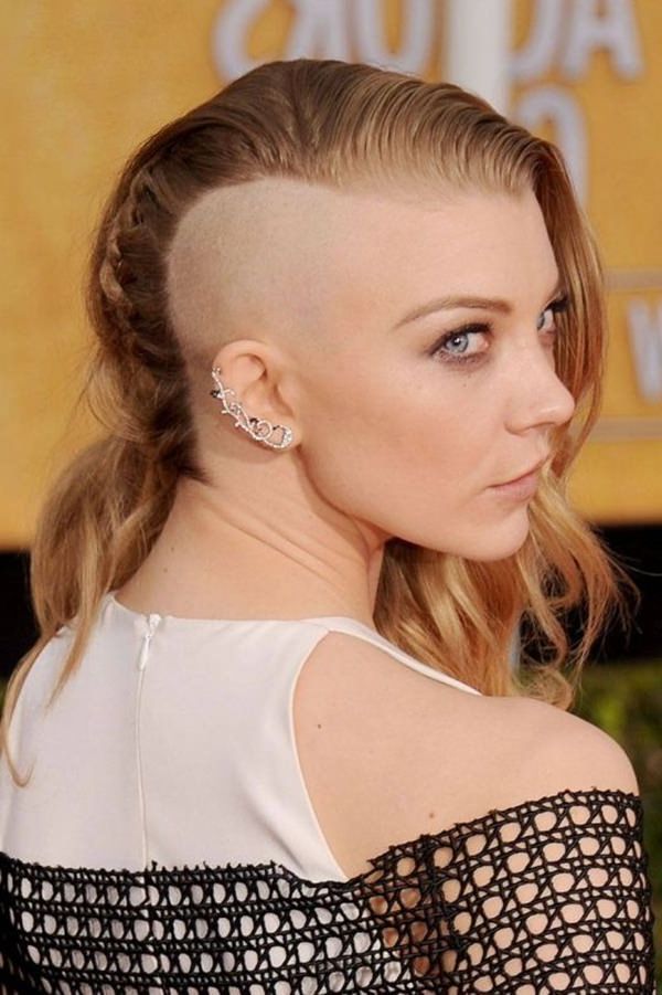 50 Shaved Hairstyles That Will Make You Look Like A Badass Throughout Shaved Long Hairstyles (View 16 of 25)
