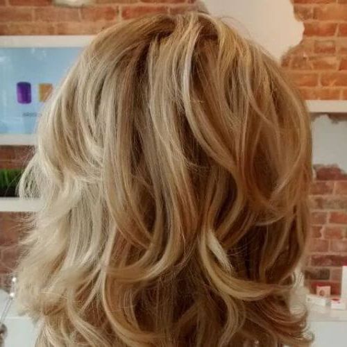 50 Timeless Medium Length Haircuts For Thick Hair | All Women Hairstyles In Extra Long Layered Haircuts For Thick Hair (Photo 16 of 25)