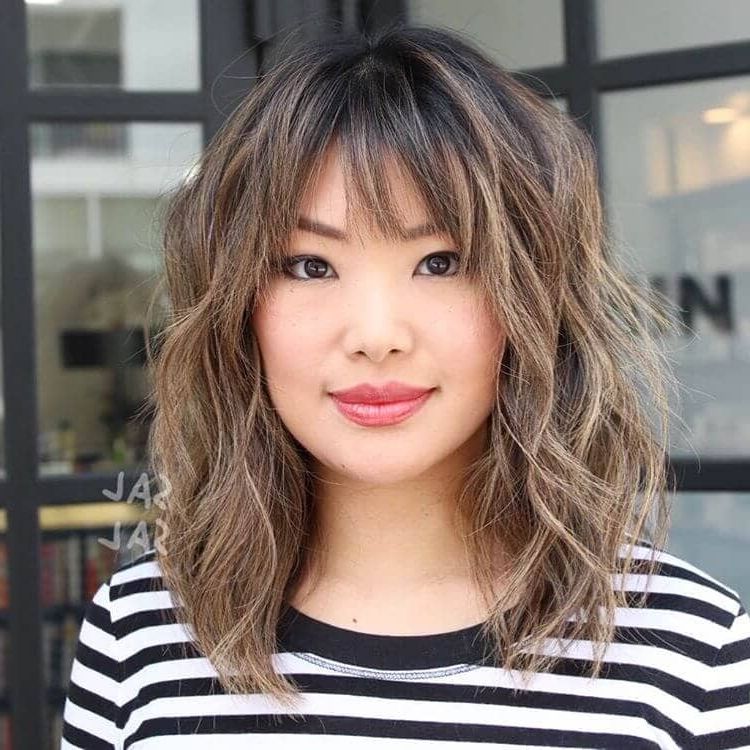 50 Ways To Wear Short Hair With Bangs For A Fresh New Look With Long Hairstyles With Short Bangs (View 16 of 25)