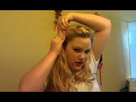 50s Hairstyle~fast And Easy – Youtube In 50s Long Hairstyles (View 22 of 25)
