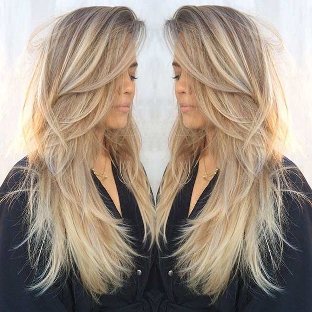 51 Beautiful Long Layered Haircuts | Stayglam With Layered Long Hairstyles (Photo 13 of 25)