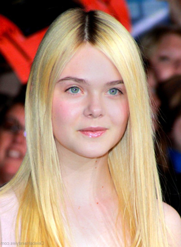 52 Hairstyles Of Elle Fanning Pertaining To Long Hairstyles Elle (View 21 of 25)