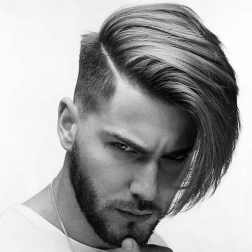 53 Splendid Shaved Sides Hairstyles For Men – Men Hairstyles World Intended For Side Shaved Long Hairstyles (Photo 13 of 25)