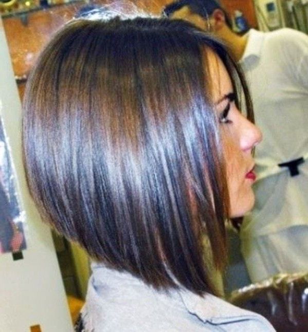55 Best Long Angled Bob Hairstyles We Love – Hairstylecamp For Angled Long Hairstyles (View 14 of 25)