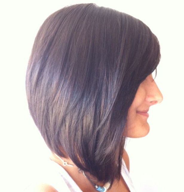 55 Best Long Angled Bob Hairstyles We Love – Hairstylecamp Inside Angled Long Hairstyles (View 25 of 25)