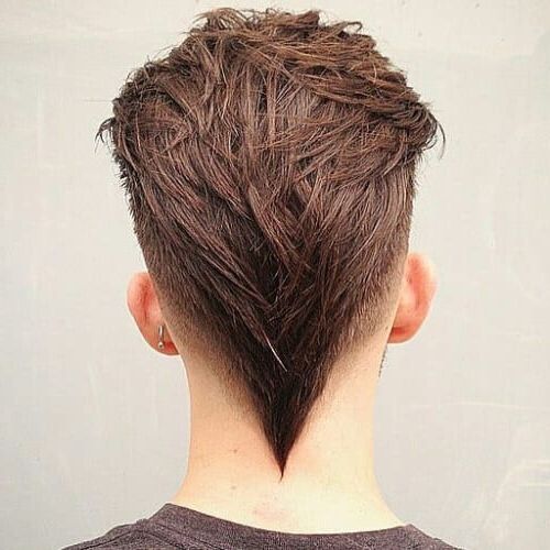 55 Edgy Or Sleek Mohawk Hairstyles For Men – Men Hairstyles World Inside Long Hairstyles V In Back (View 17 of 25)