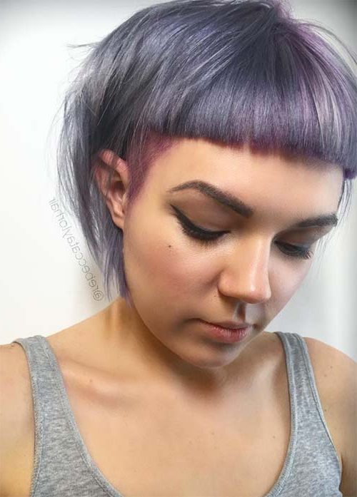55 Incredible Short Bob Hairstyles & Haircuts With Bangs | Fashionisers© Inside Long Hairstyles With Short Bangs (View 25 of 25)