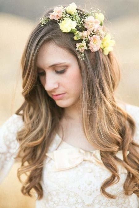 55 Ravishing Wedding Hairstyles For Long Hair – Hairstylecamp Throughout Wedding Long Hairstyles (View 25 of 25)