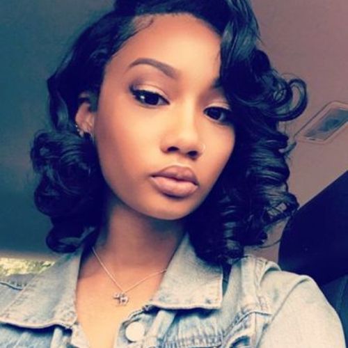 55 Swaggy Bob Hairstyles For Black Women – My New Hairstyles Regarding Long Hairstyles For Black Ladies (Photo 23 of 25)