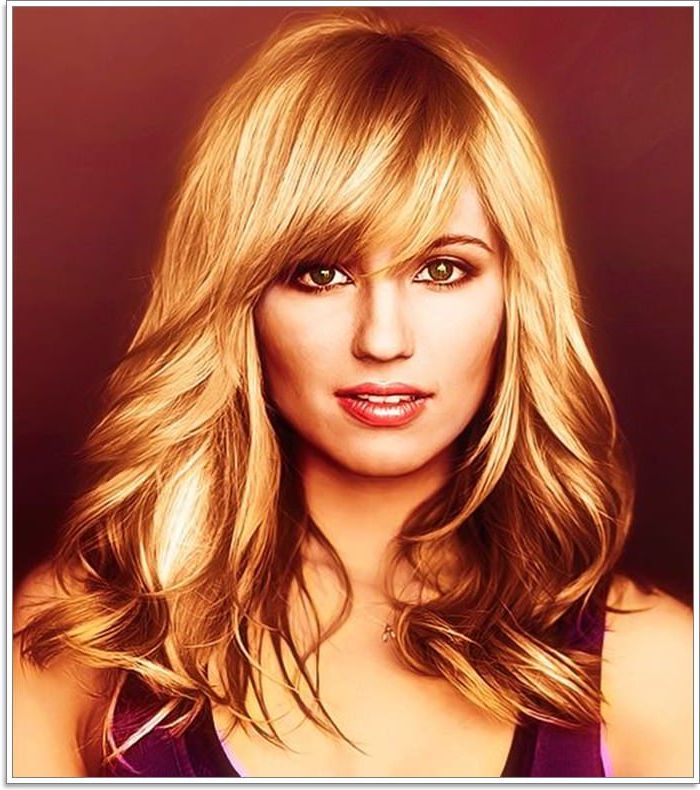 58 Gorgeous Side Swept Bangs That Will Knock Your Socks Off With Side Swept Bangs Long Hairstyles (Photo 9 of 25)