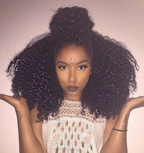 58 Natural Hairstyles To Inspire You To Go Natural | Hairstylo Pertaining To Natural Long Hairstyles For Black Women (View 8 of 25)