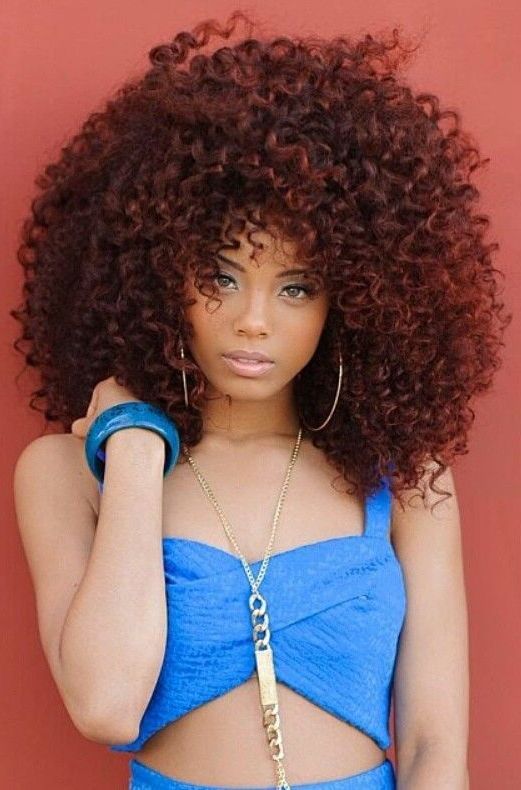 58 Natural Hairstyles To Inspire You To Go Natural | Hairstylo Regarding Natural Long Hairstyles For Black Women (View 9 of 25)