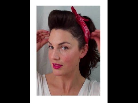 6 Pin Up Looks For Beginners ( Quick And Easy Vintage/ Retro With Easy Vintage Hairstyles For Long Hair (View 17 of 25)