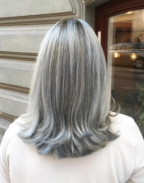 60 Gorgeous Hairstyles For Gray Hair Inside Long Hairstyles Grey Hair (View 1 of 25)