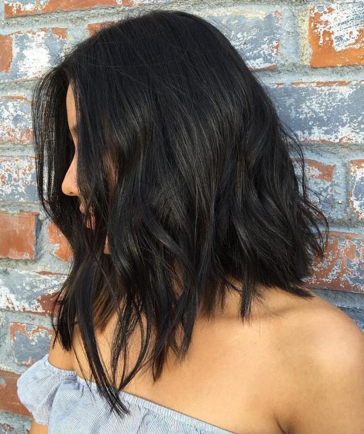 60 Most Beneficial Haircuts For Thick Hair Of Any Length In 2019 With Medium To Long Hairstyles With Chunky Pieces (View 2 of 25)
