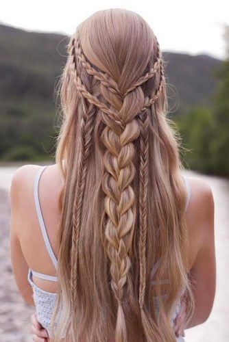 68 Stunning Prom Hairstyles For Long Hair For 2019 With Long Hairstyles Down For Prom (View 16 of 25)
