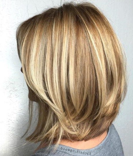 70 Brightest Medium Layered Haircuts To Light You Up In 2019 | Long Within Two Tier Long Hairstyles (View 11 of 25)