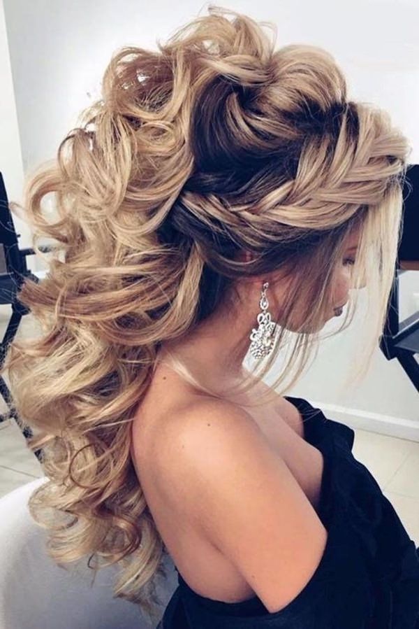 70 Prom Hair Ideas To Sparkle Like You Were A Queen Intended For Gorgeous Waved Prom Updos For Long Hair (Photo 24 of 25)